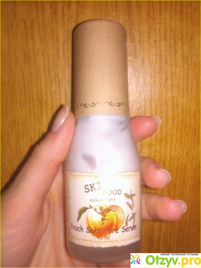 Отзыв о Корейский персиковый серум Skinfood Peach sake pore serum