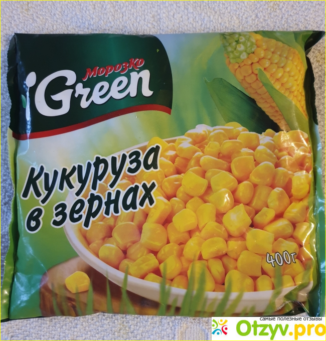 Отзыв о Кукуруза в зернах от Green