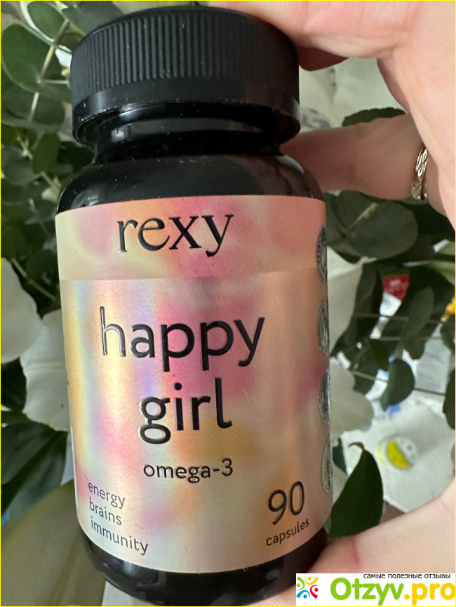 Отзыв о Omega-3 happy girl rexy комплекс для женщин и мужчин от ProteinRex