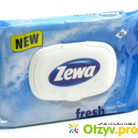 Влажная туалетная бумага Zewa Fresh отзывы