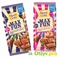 Alpen Gold Max Fun со вкусом взрывной карамели,мармелада и печенья отзывы