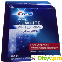 Полоски для зубов Crest 3D White Whitestrips Advanced Vivid отзывы