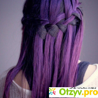 Фиолетовые волосы отзывы