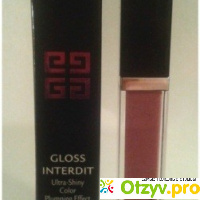 Блеск для губ Gloss Interdit Givenchy отзывы