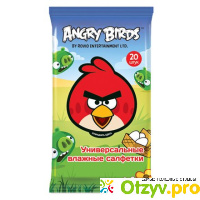 Салфетки влажные универсальные Angry Birds отзывы