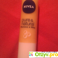 Бальзам для губ Nivea  Pure&Natural Молоко и мед отзывы