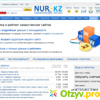 Казахстанский сайт Nur.kz отзывы