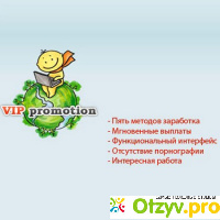 Заработок на Vip Promotion отзывы
