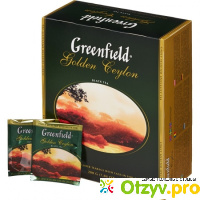 Чай черный листовой Greenfield Golden Ceylon отзывы