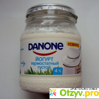 Йогурт термостатный густой Danone отзывы