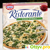 Пицца Ristorante Spinaci отзывы