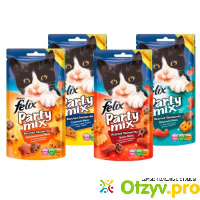 Лакомство для кошек Felix Party Mix отзывы