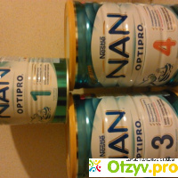 NAN 1, 2, 3, 4 - детская адаптированная сухая молочная смесь Nestle отзывы