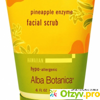 Скраб Hawaiian Facial Scrub. Pore Purifying Pineapple Enzyme Alba Botanica отзывы