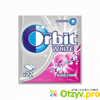 Жевательная резинка Orbit white bubblemint С ароматом фруктов и мяты отзывы