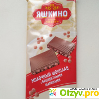 Молочный шоколад с бисквитными шариками Яшкино бельгийский рецепт 90 гр отзывы