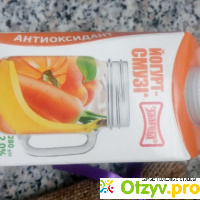 Йогурт-смузи Злагода с Омега-3, абрикосом, морковкой, бананом и тыквой отзывы