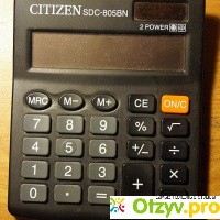 Калькулятор Citizen SDC-805BN отзывы