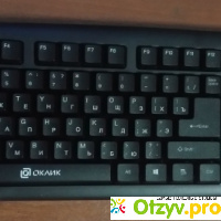 Клавиатура проводная Oklick 100M Black отзывы