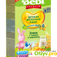 Каша Babi Premium с тыквой и морковью отзывы