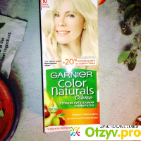 Стойкая крем краска для волос Garnier Color Naturals 10 