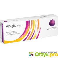 Линзы однодневные MiSight® 1 day отзывы
