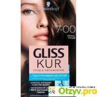 Стойкая краска для волос Schwarzkopf Gliss Kur Уход & Увлажнение отзывы