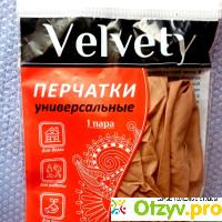 Перчатки латексные универсальные Velvety отзывы