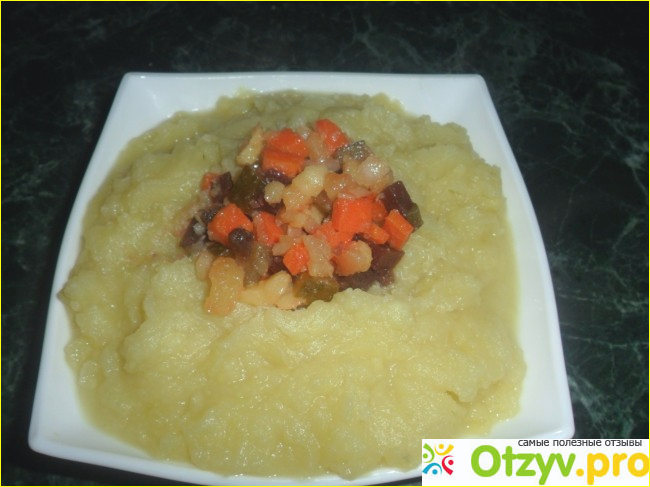 Отзыв о Пюре с винегретом к постному столу