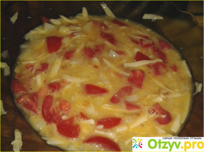 Яйца с овощами и сыром по-египетски фото2