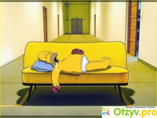 Отзыв о Лежу на диване