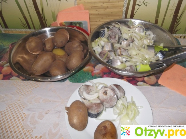 Отзыв о Скумбрия маринованная с луком