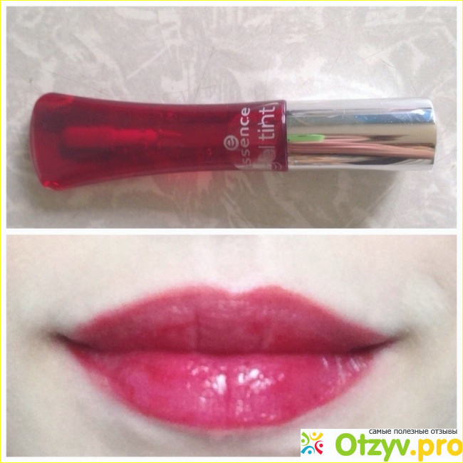 Отзыв о Essence gel tint 01 hot red + фото