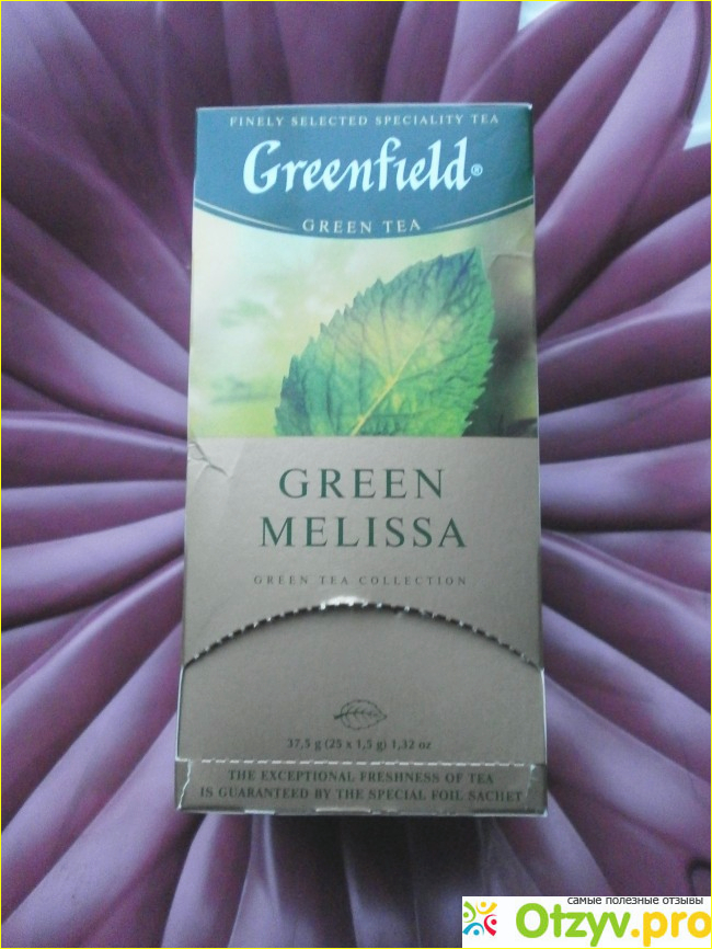 Чай Greenfield Green Melissa Мелисса фото1