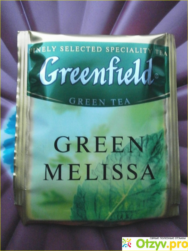 Чай Greenfield Green Melissa Мелисса фото2