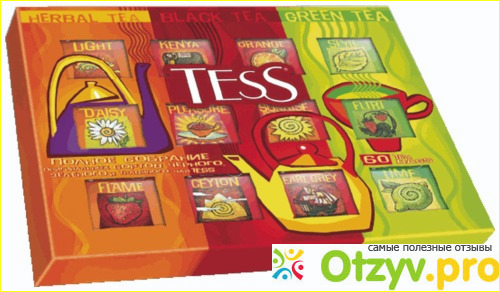 Отзыв о Чай в пакетиках Tess Herbal tea Cherry