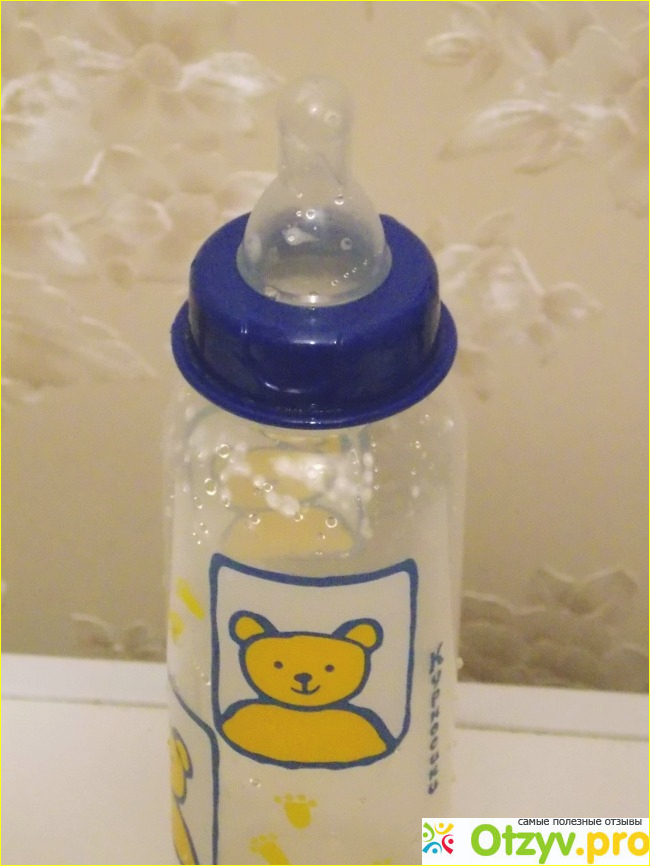 Бутылочка Курносики с ручками с силиконовой соской с 6 мес. 250 мл. фото1
