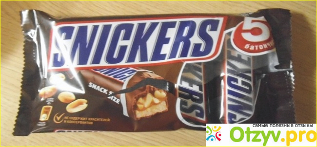 Отзыв о Шоколадный батончик Snickers