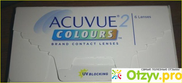 Отзыв о Цветные контактные линзы Johnson&Johnson Acuvue2 Colours