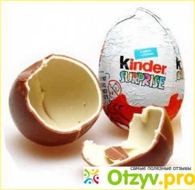 Отзыв о Шоколадное яйцо Киндер Сюрприз