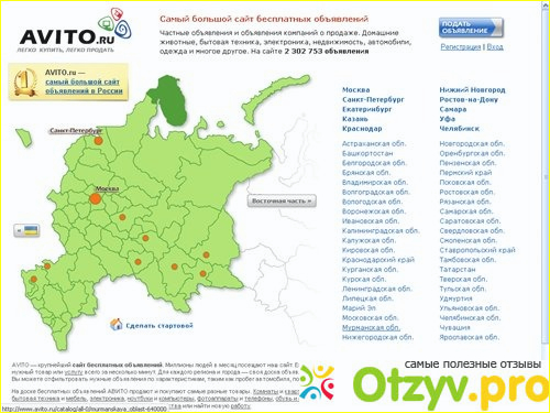 Отзыв о Avito.ru сайт объявлений