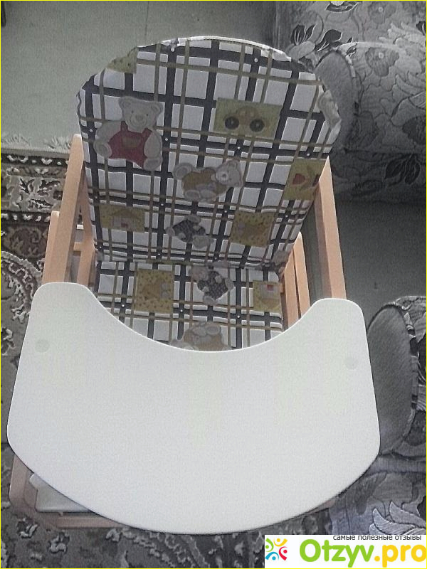 Деревянный стульчик-трансформер для кормления фото4