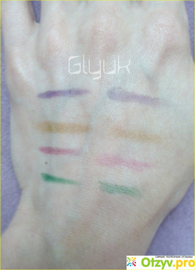 Тени для век профессиональной косметики Manly фото2