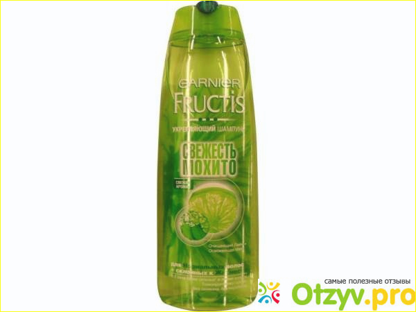 Отзыв о Шампунь для волос Garnier Fructis Свежесть мохито