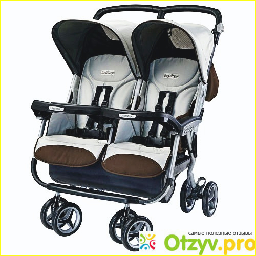 Отзыв о Aria Twin от Peg-Perego - Легкая прогулочная коляска для двойни.