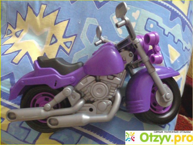 Отзыв о Мотоцикл игрушечный гоночный Полесье Кросс