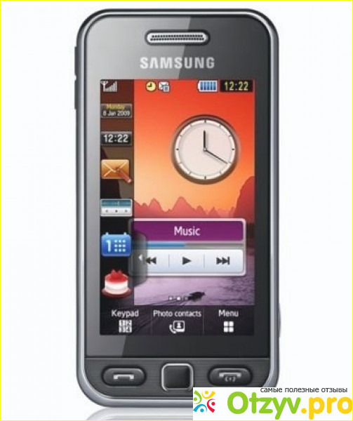 Отзыв о Мобильный телефон Samsung Star S5230