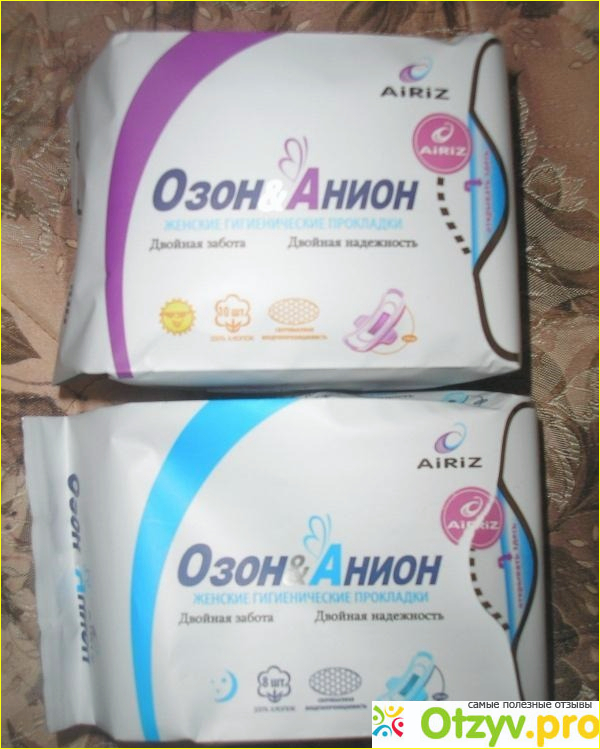 Отзыв о Женские гигиенические прокладки ТяньШи Озон&Анион