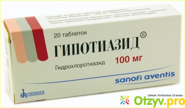 Отзыв о Гипотиазид