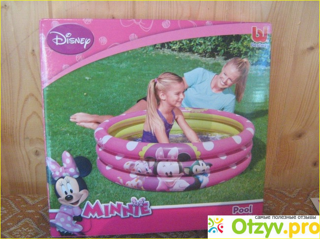Отзыв о Надувной детский бассейн Bestway Disney Princess
